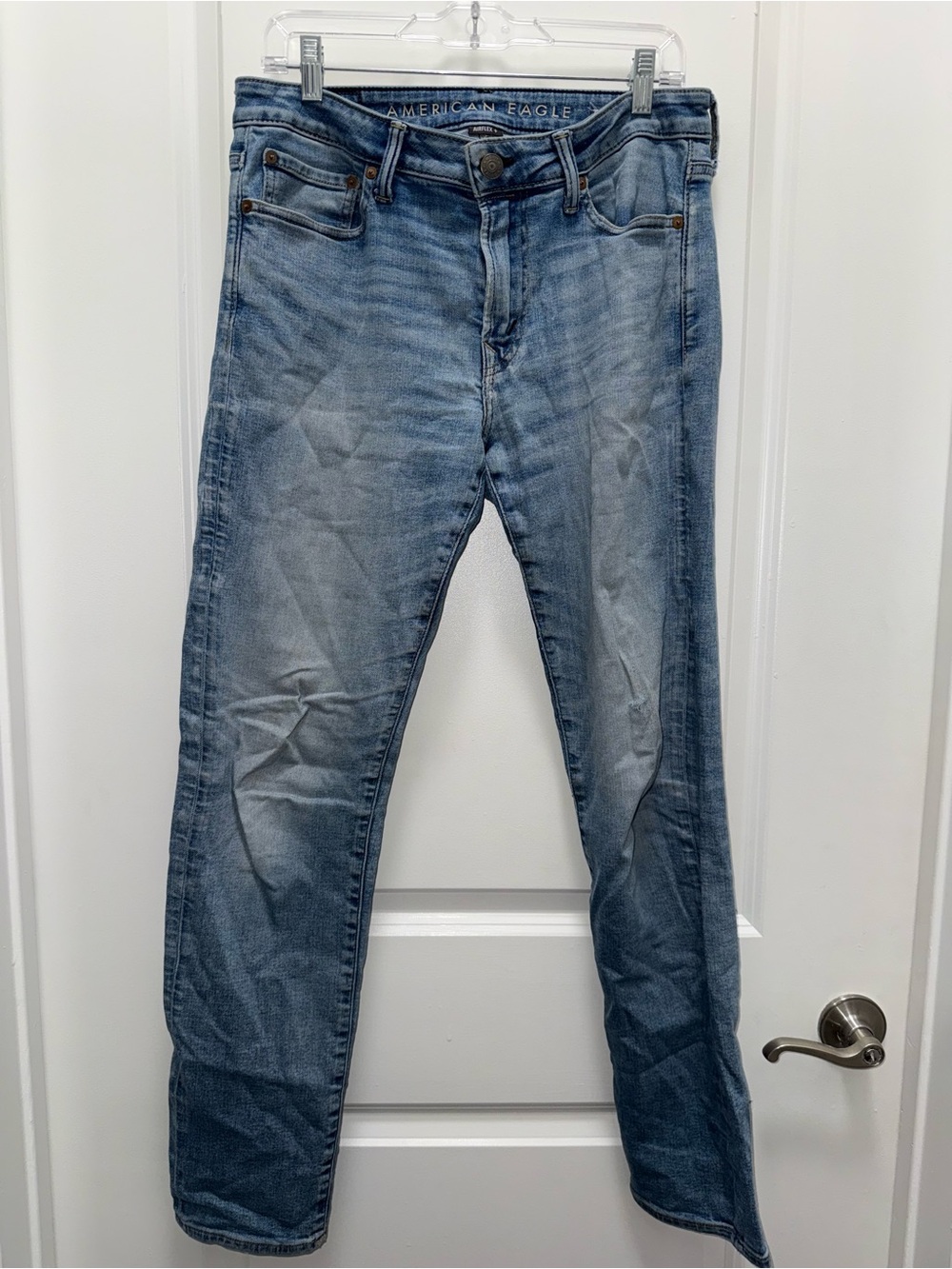 American Eagle Airflex+ Slim Jeans Mens 32x32 Medium Wash Stretch Denim